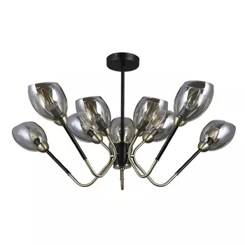 Потолочная люстра Rodengo SF4008/10C-BK-AB (Seven Fires)