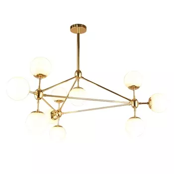 Потолочная люстра Aployt Rozali APL.606.07.10 (плафоны шарики)