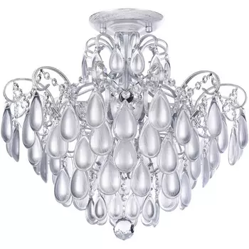 Потолочная люстра с хрусталем Freya Chabrol FR2302CL-04S