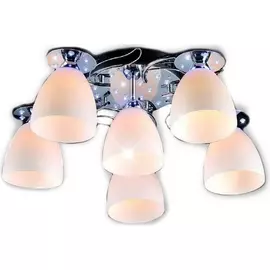 Потолочная люстра с пультом 10396/6C CHROME (Natali Kovaltseva)