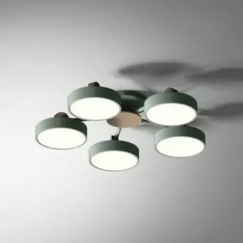 Потолочная светодиодная люстра с пультом управления для спальни Lu Carte LC-11-0653