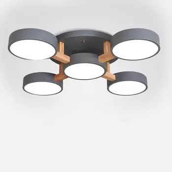 Потолочная светодиодная люстра с пультом управления для спальни Lu Carte LC-11-0678