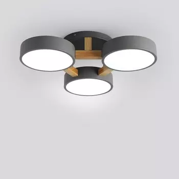 Потолочная светодиодная люстра с пультом управления в спальню Lu Carte LC-11-0672