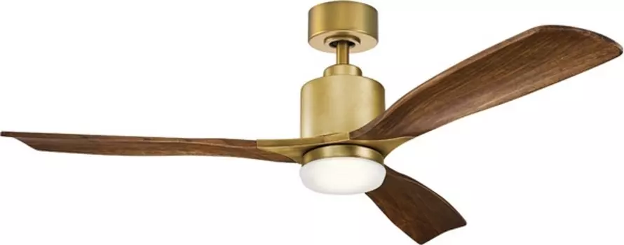 Потолочная люстра с вентилятором Kichler Ridley Ii KLF-RIDLEY2-52-NB