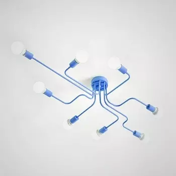 Потолочная люстра Scheme Blue ImperiumLoft Schemeblue01 (102021-26)