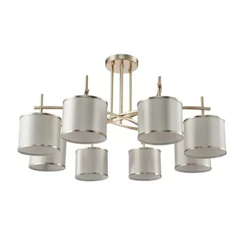 Потолочная люстра PL8 Crystal Lux Sergio GOLD