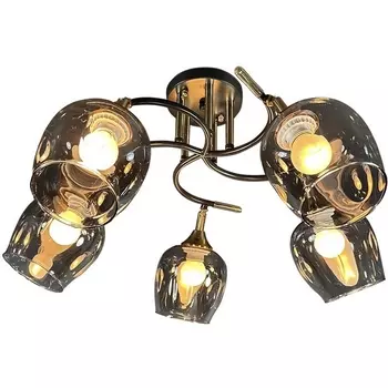 Потолочная люстра Seven Fires Mouzes SF3328/5C-CF-FGD-SMK