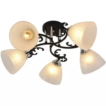 Потолочная люстра Seven Fires Sayonek SF3337/5C-BK-CR-WT