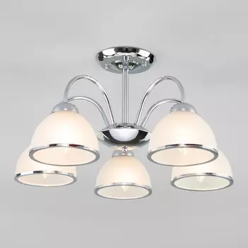 Потолочная люстра 30174/5 Eurosvet Shanon хром