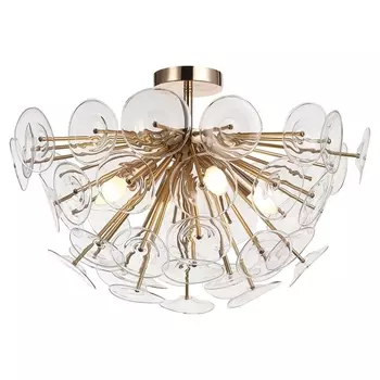 Потолочная люстра IP21 Lussole Shelby LSP-8386 в форме шара