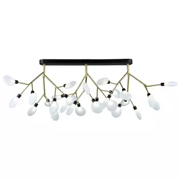 Потолочная люстра SL2559-27 BK+GD Мелодия Света SL1N 000057001