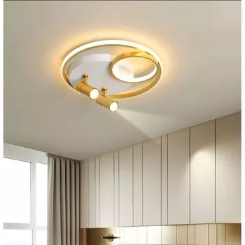 Потолочная люстра SS6465-2+2 WT+GD Мелодия Света SS1L 000057022