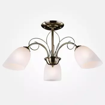 Потолочная люстра 30107/3 античная Eurosvet Stefanie бронза