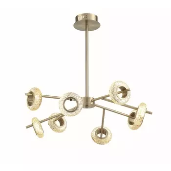 Потолочная люстра светодиодная 10252/8LED Escada Brass