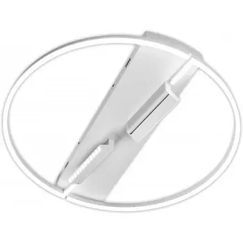 Потолочная люстра светодиодная 106W с поворотными спотами, пульт ДУ Imex PLC-7072-800-MWH