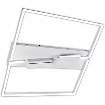 Потолочная люстра светодиодная 124W с поворотными спотами, пульт ДУ Imex PLC-7071-800-MWH