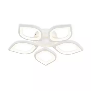 Потолочная люстра светодиодная Ambrella Acrylica FA444 с цветами