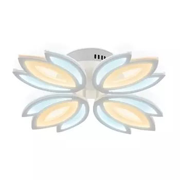 Потолочная люстра светодиодная Ambrella Acrylica FA455 с цветами
