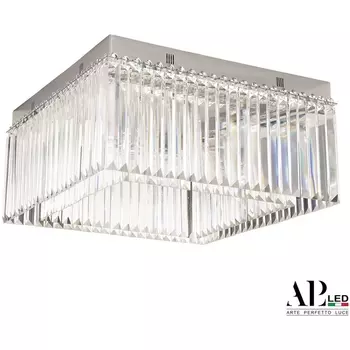 Потолочная люстра светодиодная APL LED Sicilia SH10.52.A.Ni.4000.PK