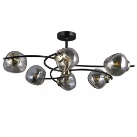 Потолочная люстра светодиодная Dare SF4005/6C-BK-AB (Seven Fires)