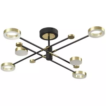 Потолочная люстра светодиодная Odeon Light Denzel 4321/55CL кольцо