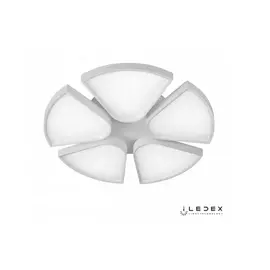 Потолочная люстра светодиодная диммируемая с пультом Bling FS-022-X5 120W WH (iLedex)