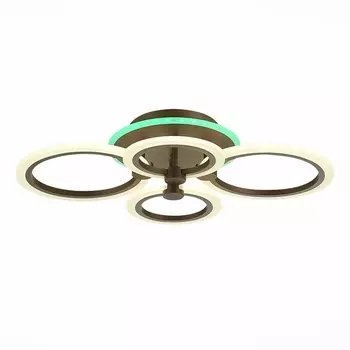 Потолочная люстра светодиодная диммируемая с пультом Cerina SLE500572-04RGB (EvoLed)