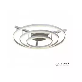 Потолочная люстра светодиодная диммируемая с пультом Mars WLX075-3 (800/600/400) WH (iLedex)