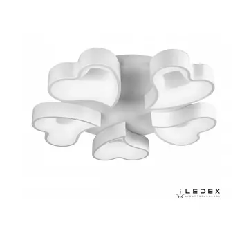 Потолочная люстра светодиодная диммируемая с пультом S8103/5 WH iLedex Passion