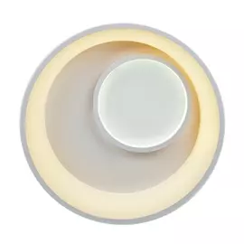 Потолочная люстра светодиодная диммируемая с пультом регулировкой цветовой температуры и ночным режимом 10207/2LED (Escada)