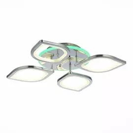 Потолочная люстра светодиодная диммируемая с пультом регулировкой цветовой температуры и яркости Rita SLE501012-04RGB (EvoLed)