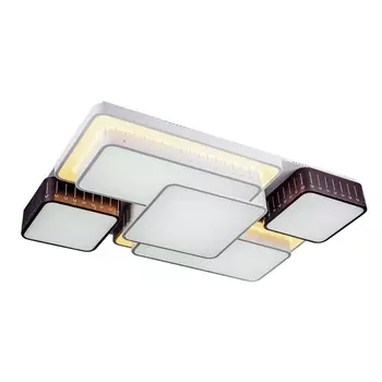 Потолочная люстра светодиодная диммируемая с пультом регулировкой цветовой температуры яркости и ночным режимом 10208/5LED (Escada)