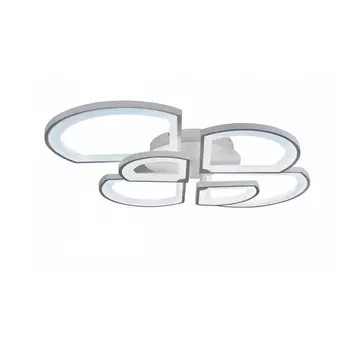 Потолочная люстра светодиодная диммируемая с пультом 6882/6 WH iLedex River