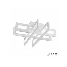 Потолочная люстра светодиодная диммируемая с пультом Stalker 9082-600*600-X 96W WH (iLedex)