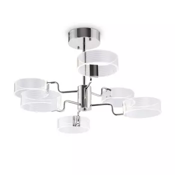 Потолочная люстра светодиодная Eva FR6039CL-L48CH (Freya)