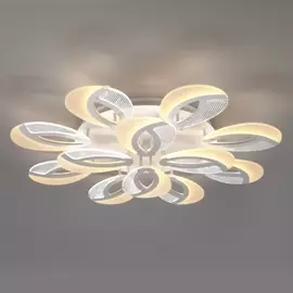 Потолочная люстра светодиодная Flake 90140/12 (Eurosvet)