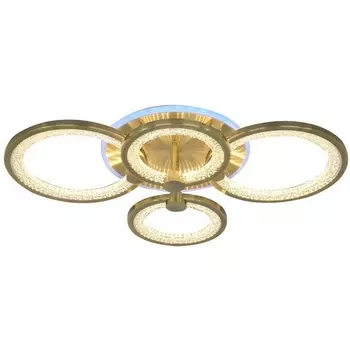 Потолочная люстра светодиодная Floki SF7053/5C-AB-BL (Seven Fires)