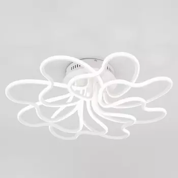 Потолочная люстра светодиодная 90135/8 Eurosvet Floret белый