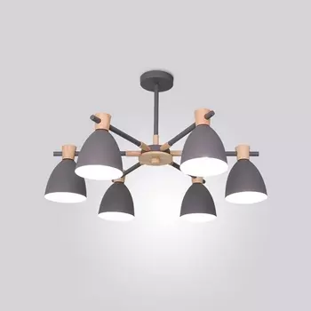 Потолочная люстра светодиодная FOLKE Gray ImperiumLoft FOLKE01