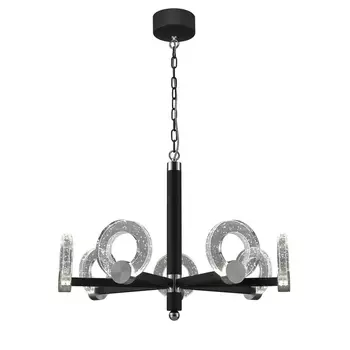 Потолочная люстра светодиодная хрустальная Simple Story 1087 1087-LED28PL кольцо