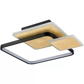 Потолочная люстра светодиодная Lumion Goldy 6574/72CL черный, золотая патина/черный, золотая патина/металл/акрил, металл LED 72W 220V