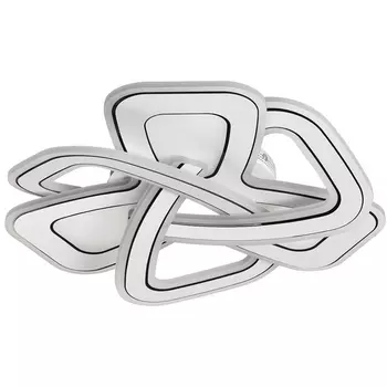 Потолочная люстра светодиодная Lumion Jazz 8015/160CL белый, хром/белый металл/акрилл LED 160W 220V 3000-6000K