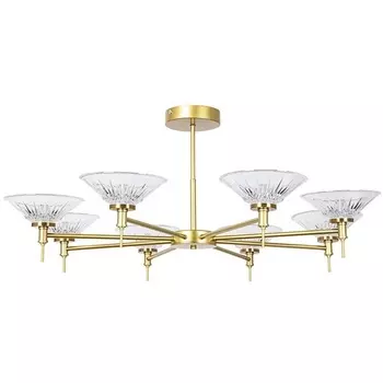 Потолочная люстра светодиодная на штанге Arte Lamp Alessia A2076PL-8GO