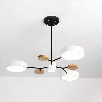 Люстра LED на штанге Meade 4 Lamps White ImperiumLoft Meade-01 (207854-26)