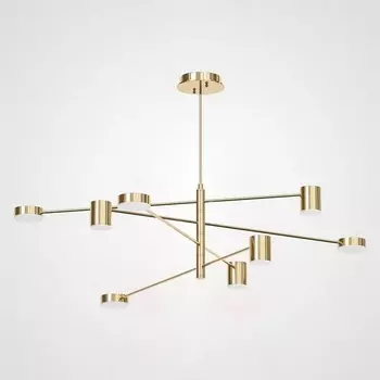 Потолочная люстра Motvikt Gold 8 ImperiumLoft Motvikt01 (189817-26)
