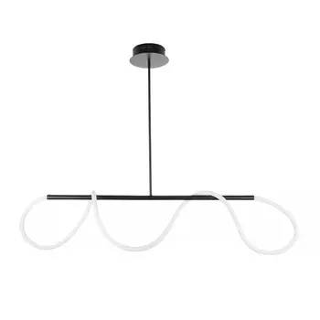 Подвесной светильник с гибким неоном на штанге MyFar Thomas MR2383-1CL