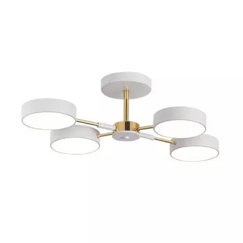 Потолочная люстра светодиодная на штанге с ДУ Ritter Scandia 51628 0