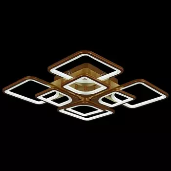 Потолочная люстра светодиодная на штанге с пультом Reluce 04162-9.3-4+4