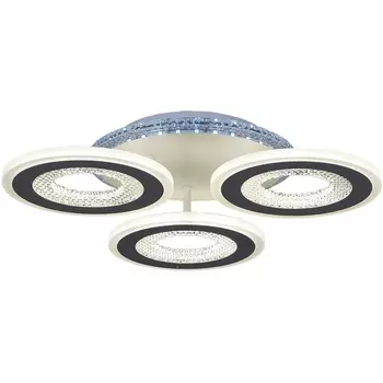 Потолочная люстра светодиодная на штанге с пультом Reluce 20534-0.3-3+1S