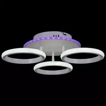 Потолочная люстра светодиодная на штанге с пультом Reluce 05855-0.3-03 WH (RGB)